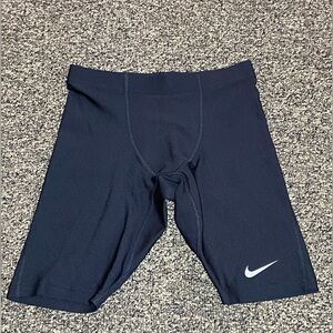 Men's NIKE compression shorts in black, size xs